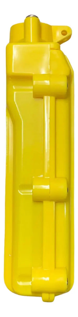 Botonera Colgante Cnc 4 Botones Puente Grúa Cob-61a Amarillo