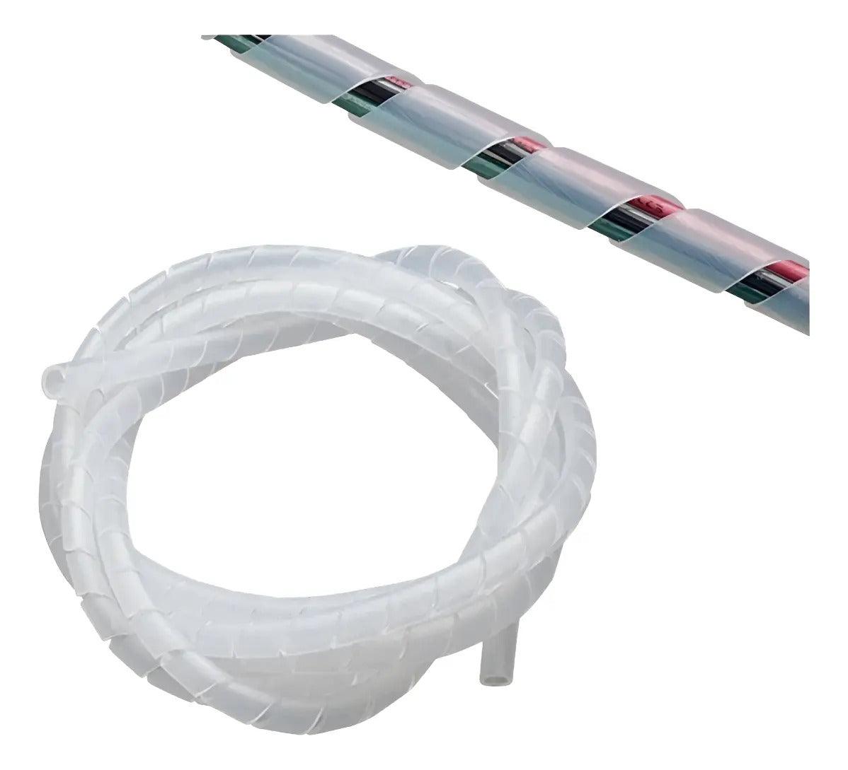 Funda Espiral 8mm Organizador De Cables 10 Metros