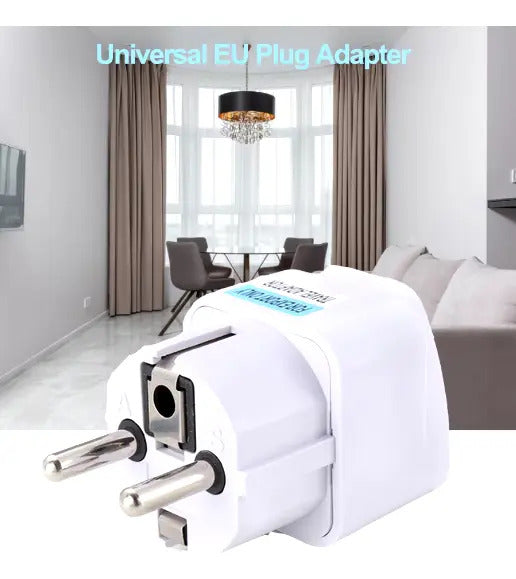 Enchufe Adaptador Schuko Macho Hembra Para Generador
