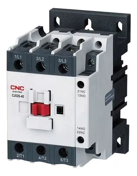 Contactor 40a -220v, 1no+1nc, 40amp, Contactor Trifásico