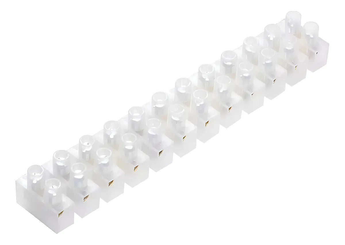 Regleta Conexión Eléctrica Cnc 14mm2 20a Transparente Pack 2 Unidades
