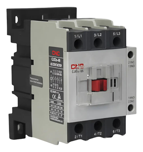 Contactor Trifasico 65a 1no+1nc Bobina 220v Cnc - Cjx2s