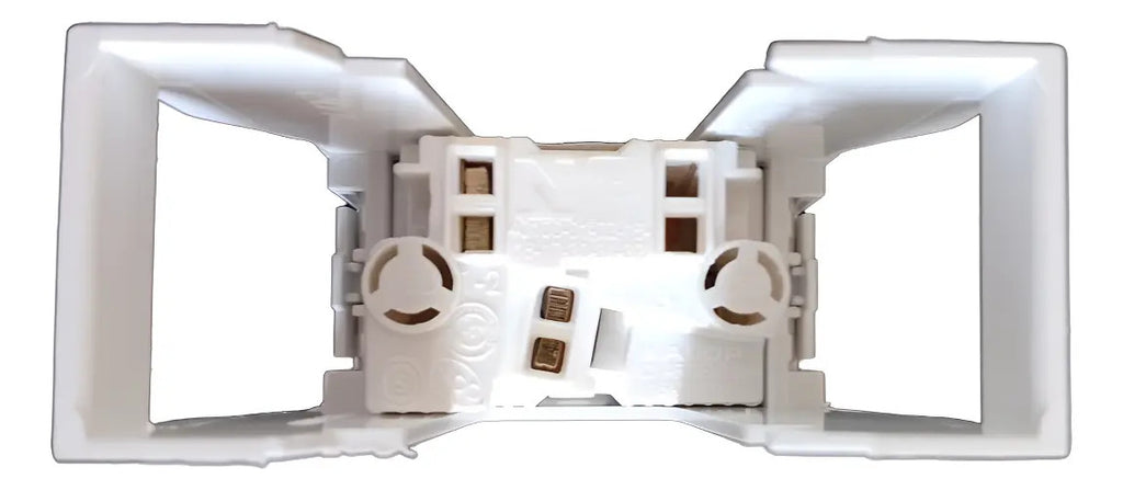 Interruptor 9/12 Para Riel Din Con Soporte Blanco Sec