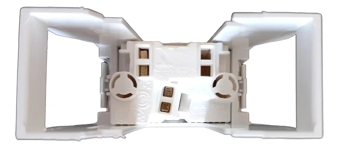 Interruptor 9/12 Para Riel Din Con Soporte Blanco Sec