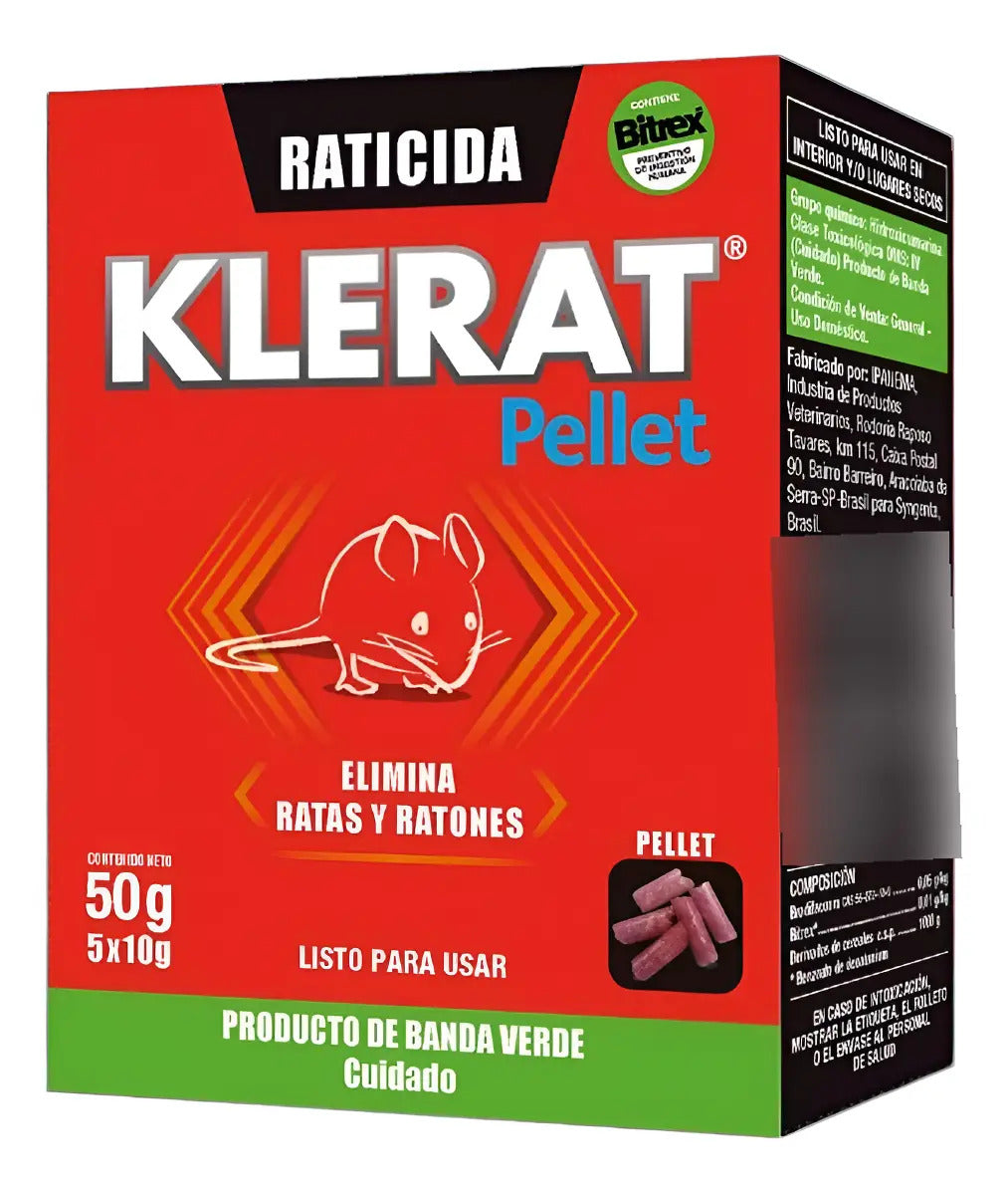 Klerat Raticida Pellet 50gr