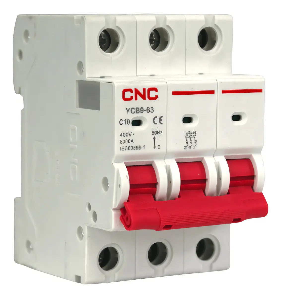 Interruptor Automático Trifásico Cnc 3x10a 6ka 400v Curva C