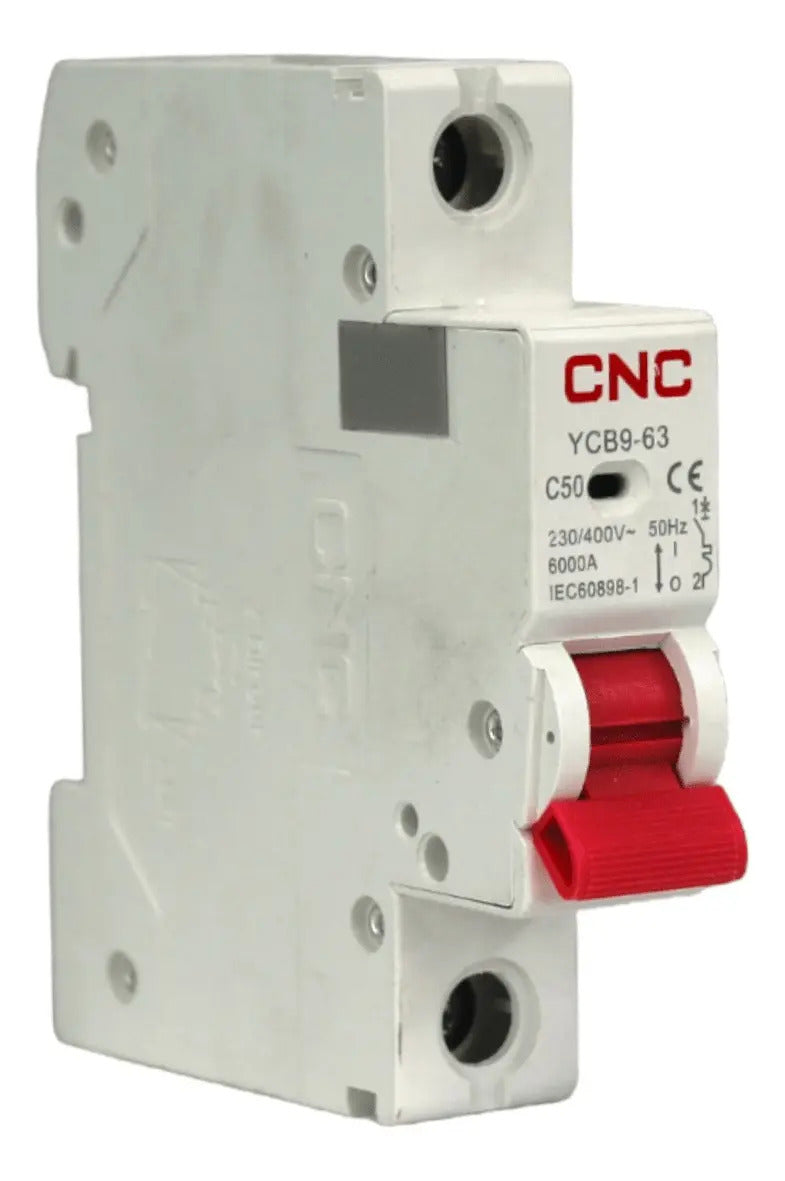 Automatico Monofasico 1x50a 6ka C Riel Din Sec