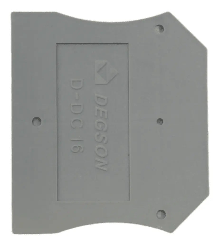 Pack 10u Tapa Final Para Borne Tipo Viking 16mm  Degson