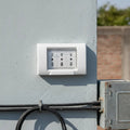 Tomacorriente Embutido Triple 10/16a Exterior Ip55 Hidrobox.