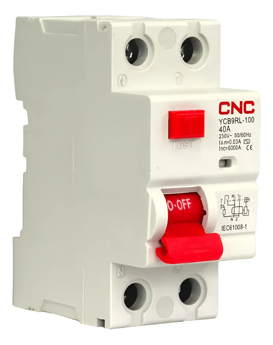 Interruptor Diferencial 2 X 40a 30ma 6ka Cnc Sec