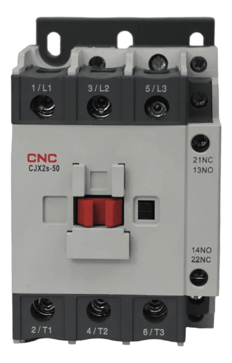 Contactor Trifasico Cjx2s 50a Bobina 220v 1no 1nc