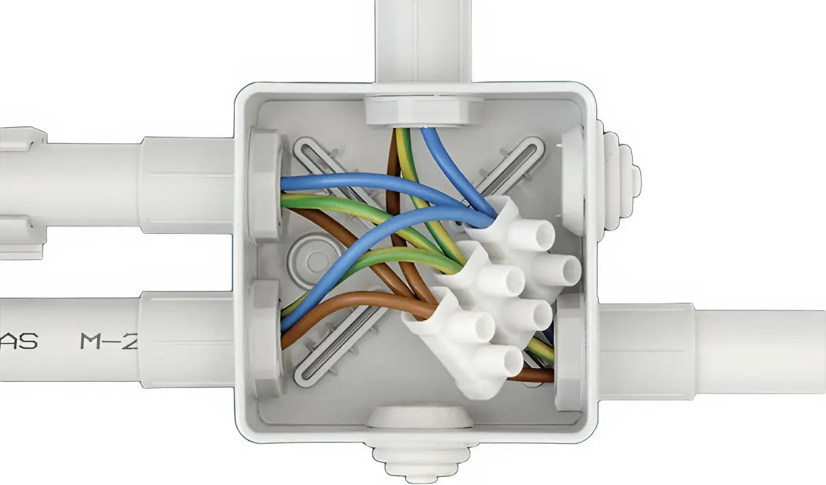 Regleta De Conexión Pvc 10mm2 - 10 Amper Pack 10 Unidades