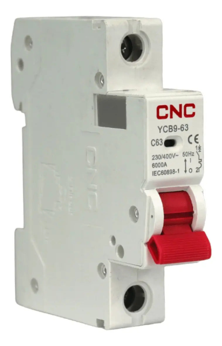 Automatico Monofasico 1x63a 6ka C Riel Din Sec