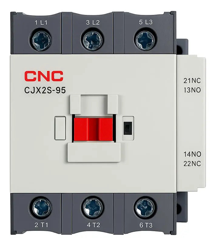 Contactor Trifásico Cnc Cjx2s-95 Para 95a Con Riel Din