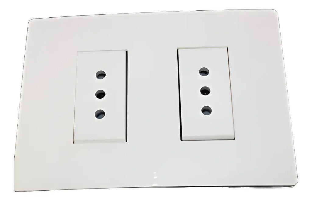 Tomacorriente Doble Embutido 10a 250v Sinthesi.