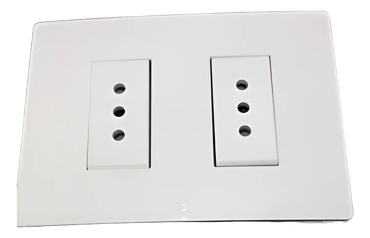 Tomacorriente Doble Embutido 10a 250v Sinthesi.