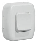Interruptor Superficie 1 Tecla 10a 250v Kalop Tekna Modelo Ks39650 Blanco
