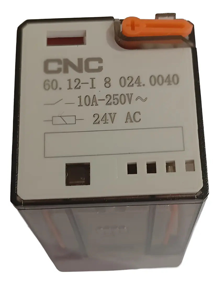 Rele Octal 8 Pines Bobina 24v Con Base