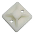 Base Autoadhesiva 25x25mm Para Amarra Cable (100 Unidades)