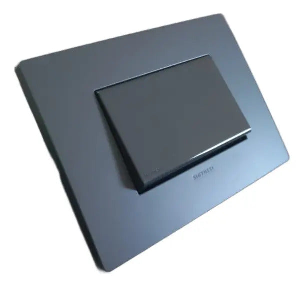 Interruptor Pulsador Teclon Timbre 16a Sec Color Noir