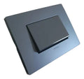 Interruptor Pulsador Teclon Timbre 16a Sec Color Noir